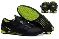 nike shox promos rival 3 hommes chaussures rvial3m06 noir green,shox pas cher chaussures